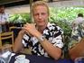 [iero] Une petite pause dans notre cantine : le Mahi mahi à l'ananas du Casablanca (dans la Marina Taina) et son parfait au chocolat...