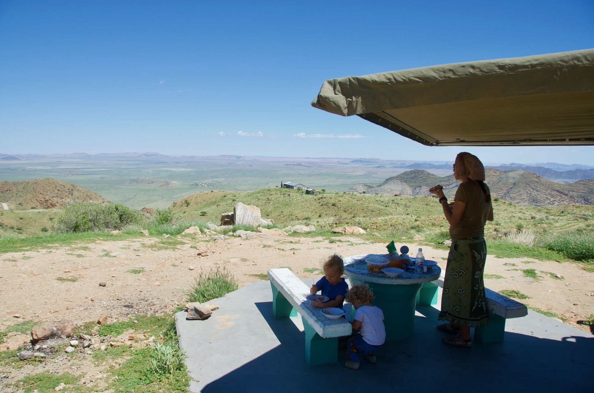Sur la route de Windhoek