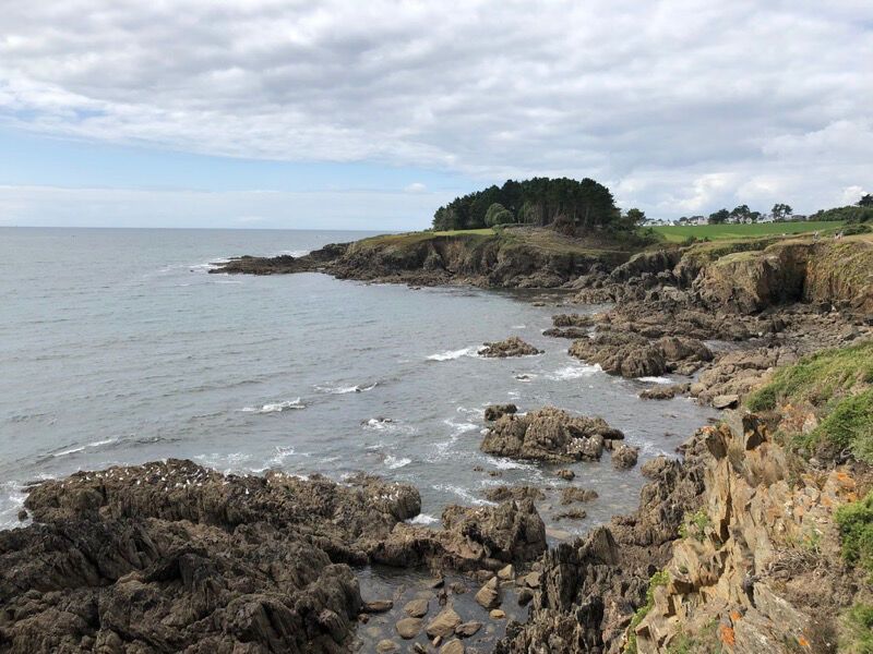 Sentier douanier en Bretagne Sud... et détours