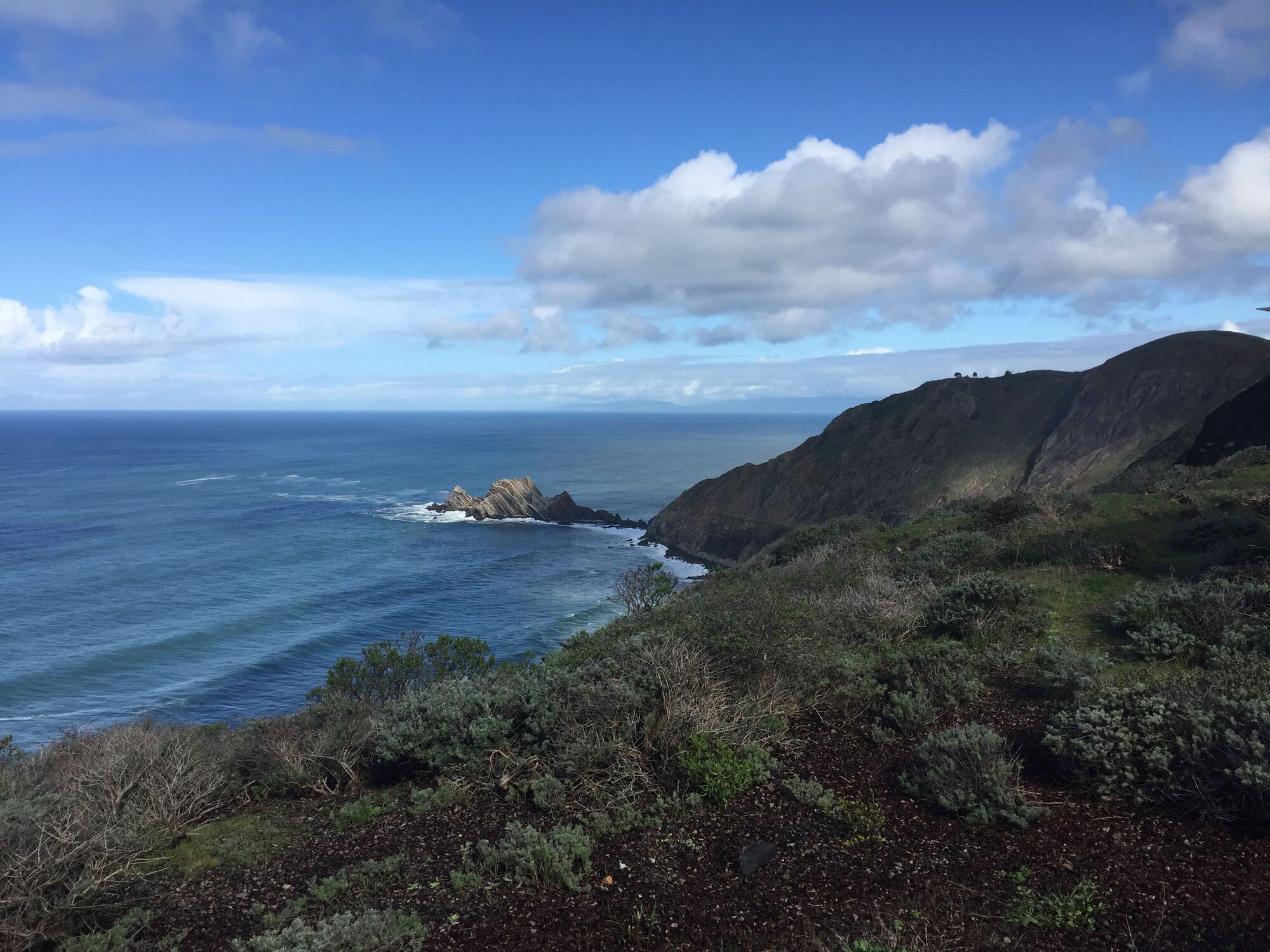 Devil Slide Trail to Half Moon Bay