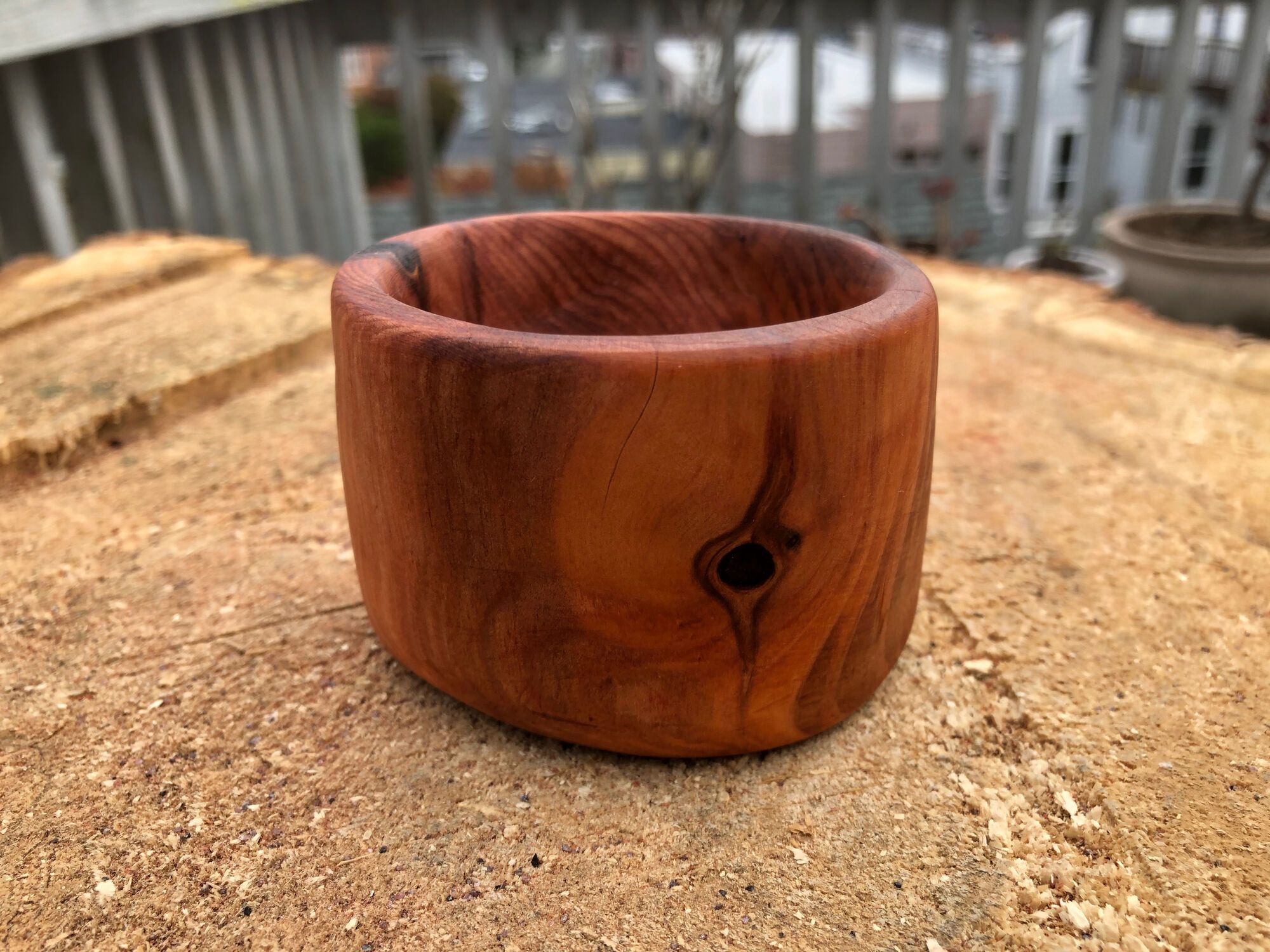 Wood carving