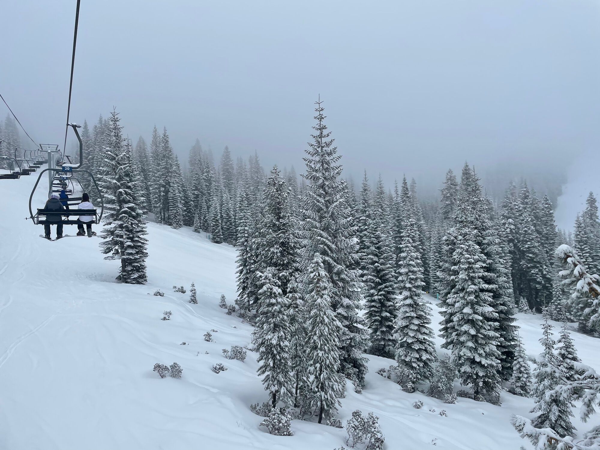 Mt Shasta sous la neige