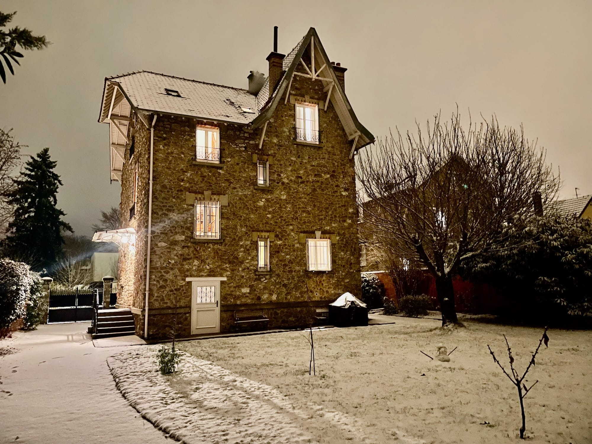 Il neige !
