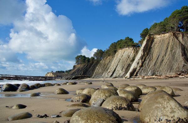 Bowling ball beach