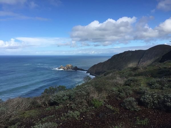 Devil Slide Trail to Half Moon Bay