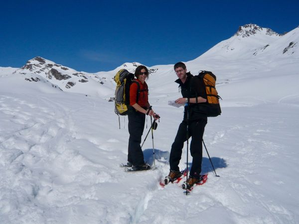 Vers le refuge de Pombie