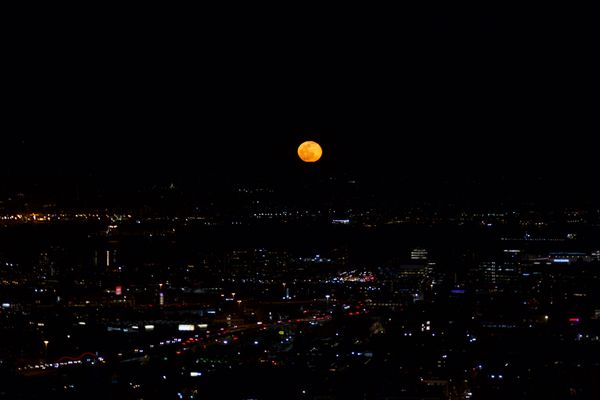 Lever de lune