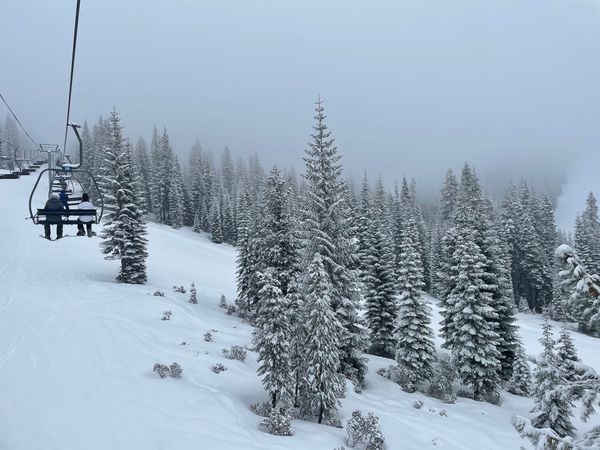 Mt Shasta sous la neige