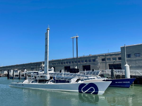 A bord de l'Energy Observer